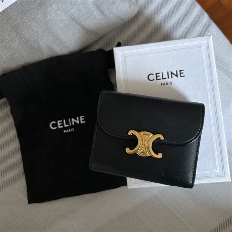 celine triomphe small wallet